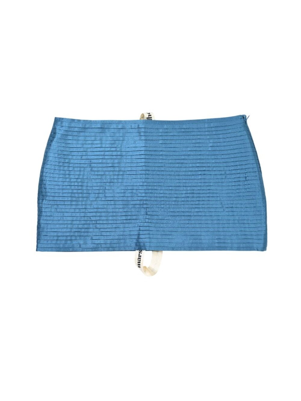 Mars the Label Acacia Satin Mini Skirt in Royal Blue